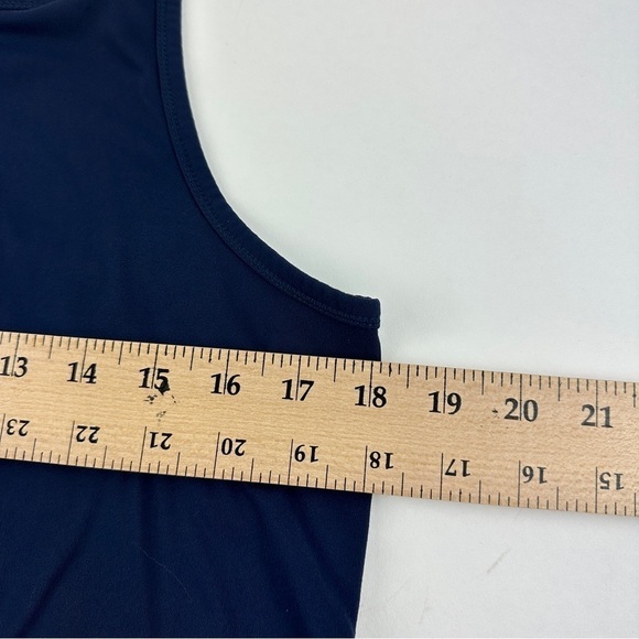 Members Mark Zen Tank Top Womens Large Navy Blue - Picture 6 of 7